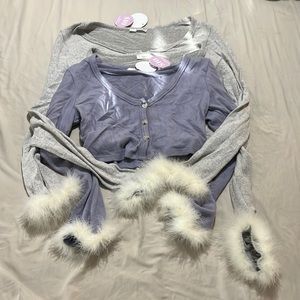 3 - Large Woman’s Crop Sweaters